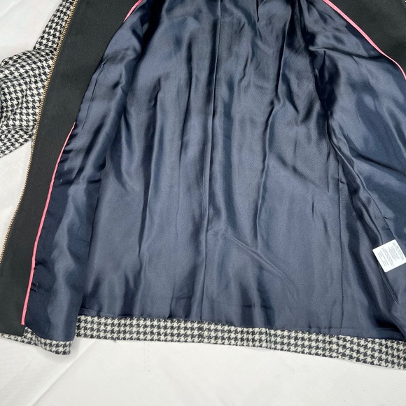 J.Crew Houndstooth Wool Bomber Jacket S - Picture 6 of 6